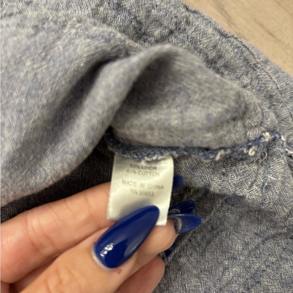 Denim Shift Dress Size L - Picture 7 of 7